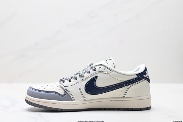 Travis Scott x AJ1 Low 'DIY Custom' - Basketball Lifestyle - Image 3