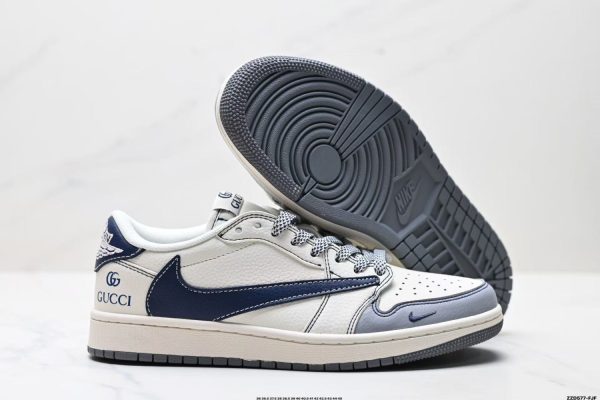 Travis Scott x AJ1 Low 'DIY Custom' - Basketball Lifestyle - Image 5