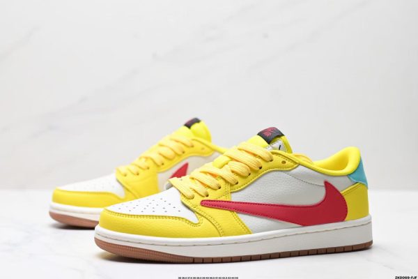 Travis Scott x AJ1 Low "Reverse Mocha" - Lightning Collaboration - Image 4