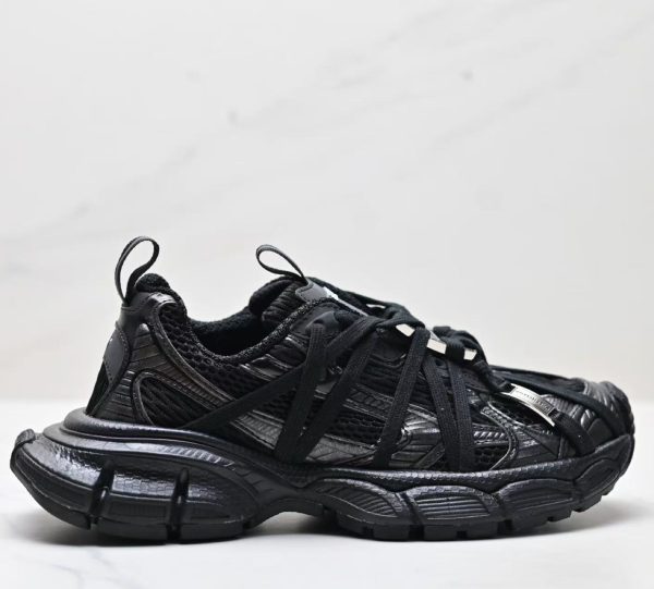 Balenciaga 3XL Phantom Sneakers - Retro Dad Shoes Black Unisex