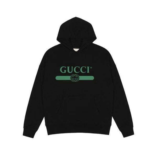 Gucci Green Logo Hoodie - New