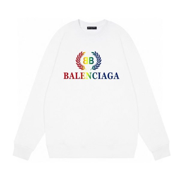Balenciaga Rainbow Wheat Sweatshirt - High-Density Cotton Unisex