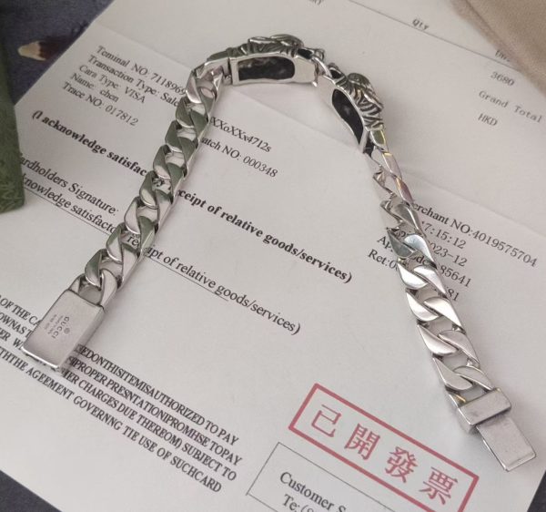GUCCI Double Tiger Bracelet - Image 7