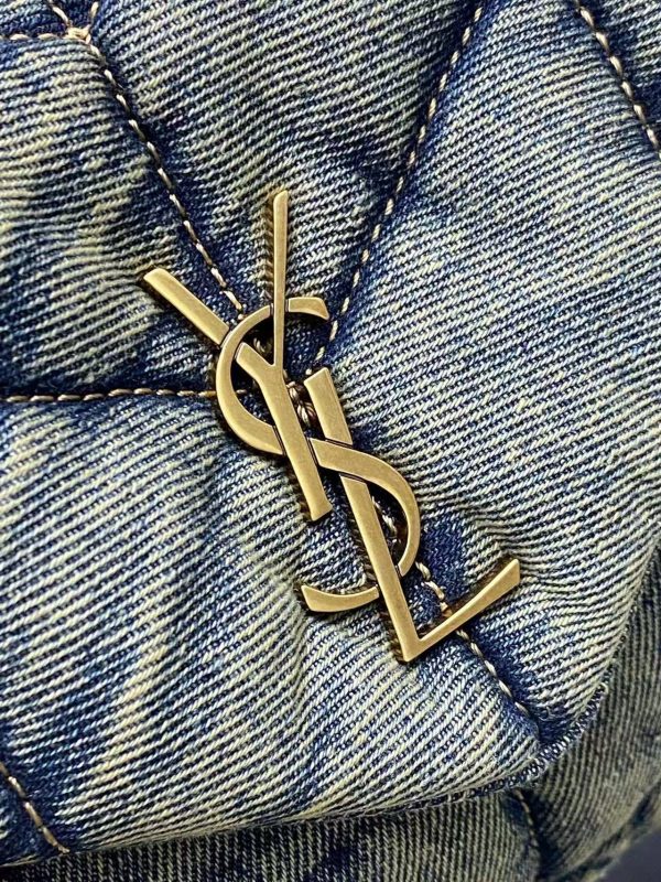 YSL Loulou Denim Quilted - Image 5