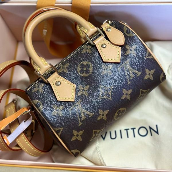 Louis Vuitton Speedy Nano - Monogram Adjustable Strap