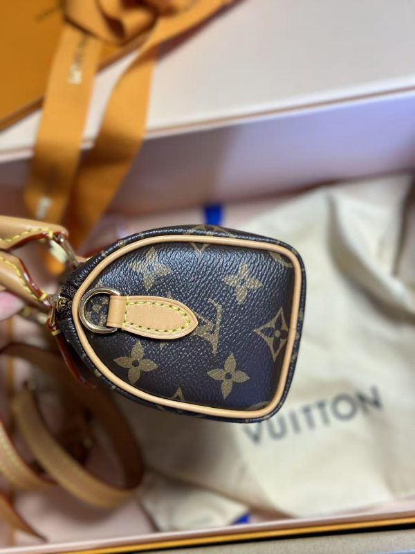 Louis Vuitton Speedy Nano - Monogram Adjustable Strap - Image 9
