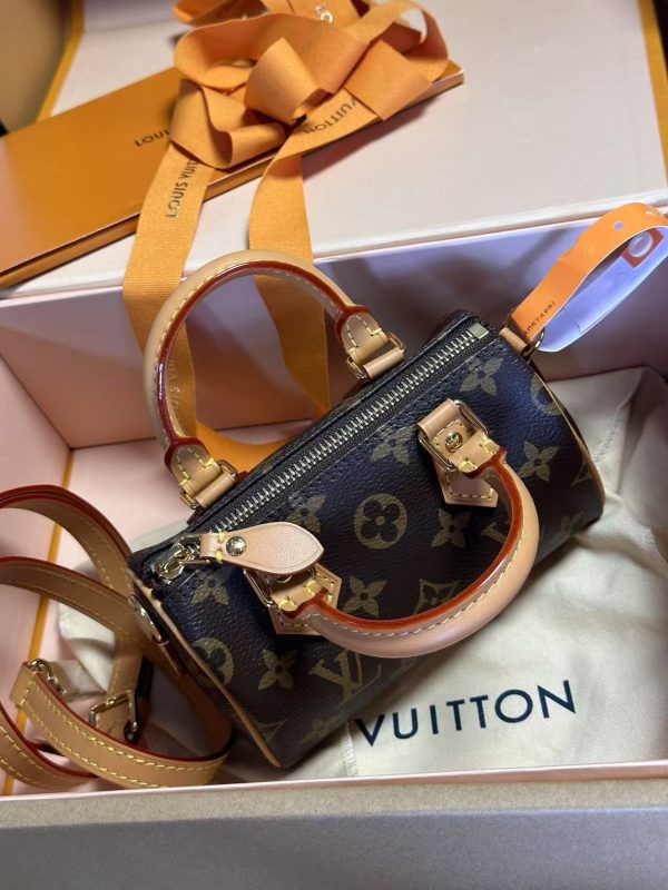 Louis Vuitton Speedy Nano - Monogram Adjustable Strap - Image 3