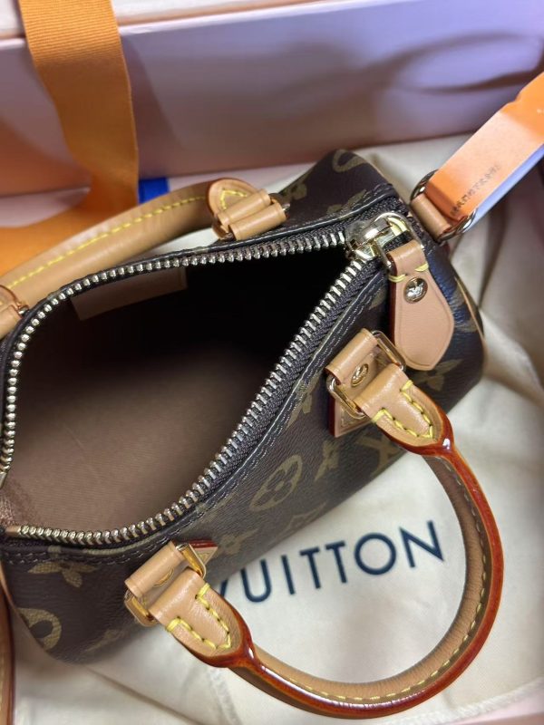Louis Vuitton Speedy Nano - Monogram Adjustable Strap - Image 8