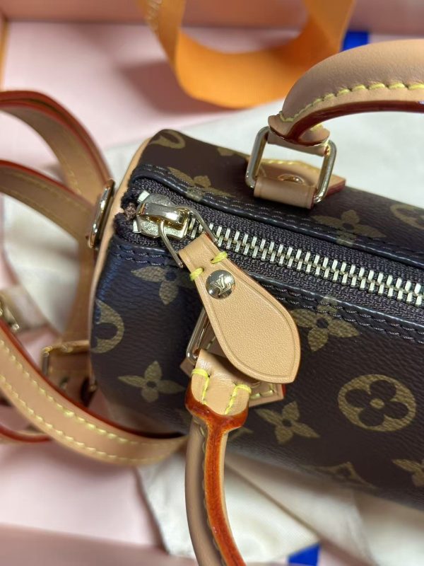 Louis Vuitton Speedy Nano - Monogram Adjustable Strap - Image 6