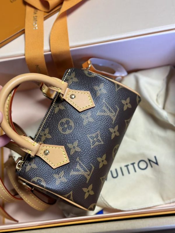 Louis Vuitton Speedy Nano - Monogram Adjustable Strap - Image 4