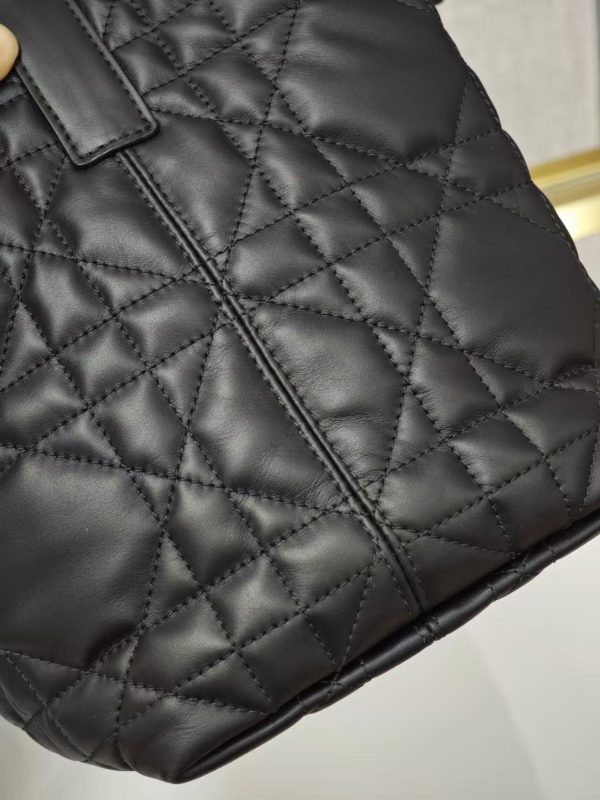 Dior Macrocannage Tote - Black Medium - Image 12