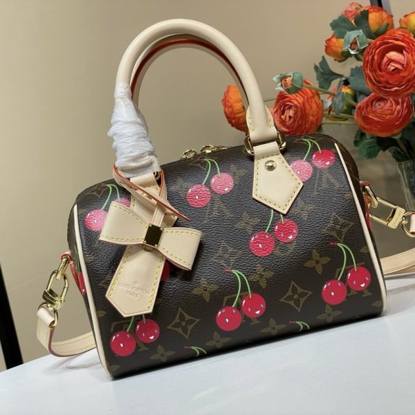 Louis Vuitton x Murakami Speedy 20 Bandoulière - Cherry Monogram Limited Edition
