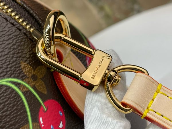 Louis Vuitton x Murakami Speedy 20 Bandoulière - Cherry Monogram Limited Edition - Image 8